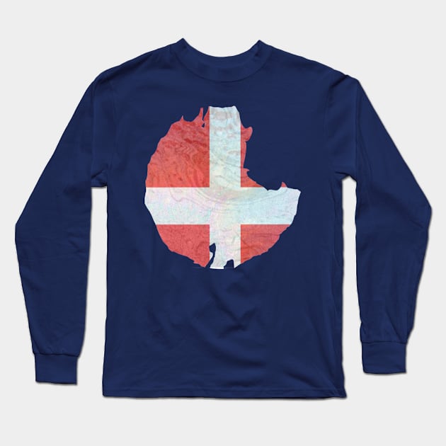 Rough Denmark Long Sleeve T-Shirt by Jensemannen